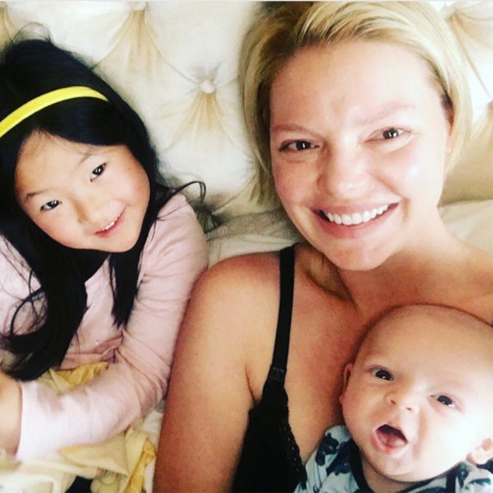 Katherine Heigls Latest Family Photo With Her Newborn Son Will Melt